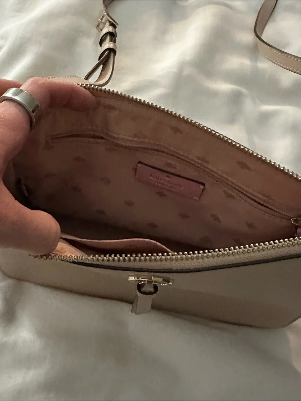 Tan Kate Spade Cross Body Bag
